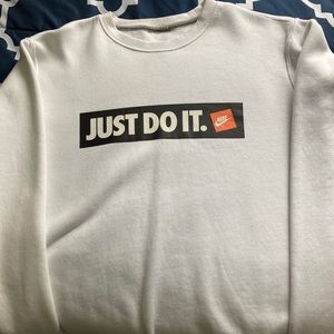 Nike Just Do It Sweatshirt NEW
